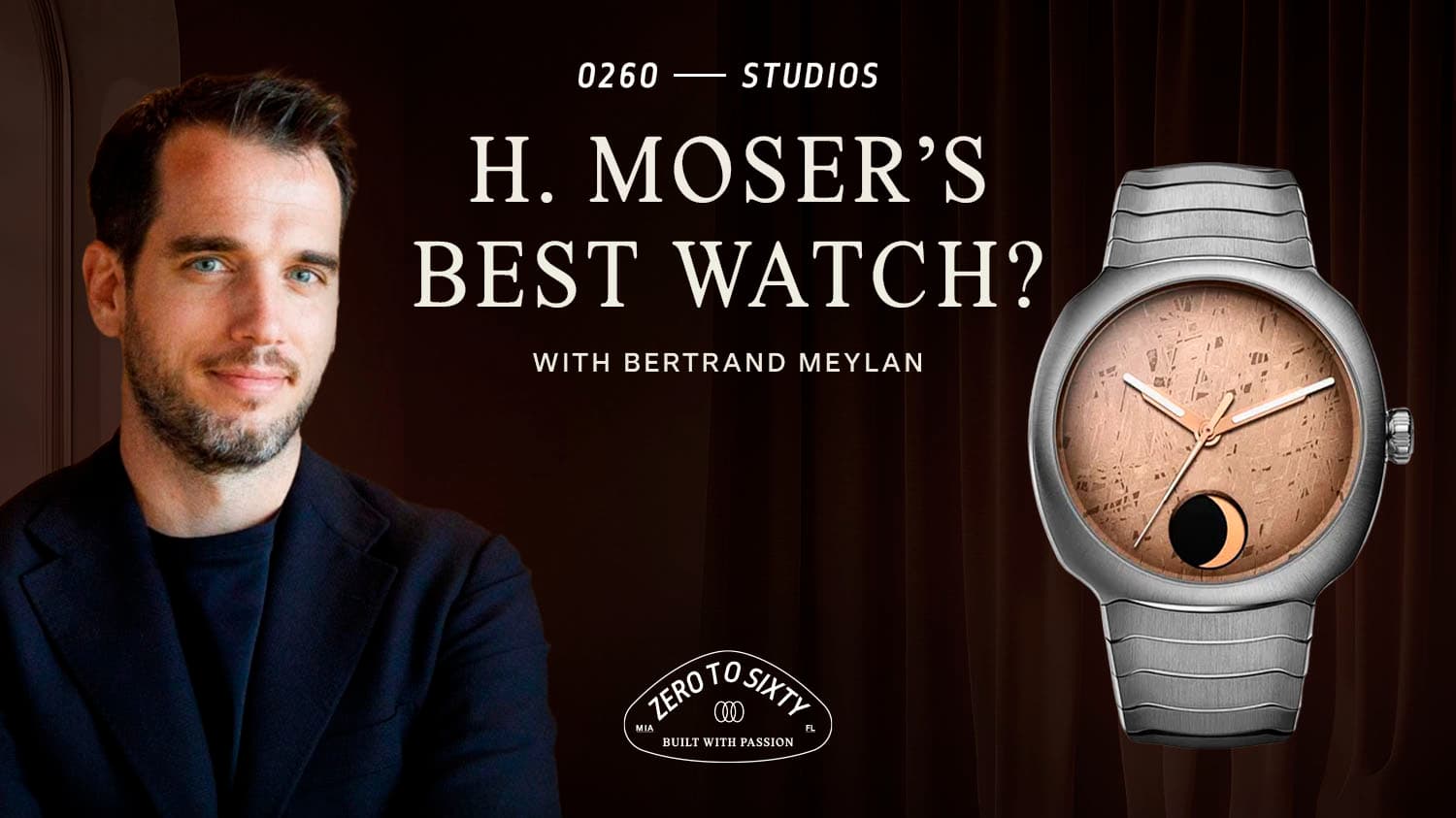 ON TIME: H. Moser Co-owner Bertrand Meylan on the New Meteorite Perpetual Moon