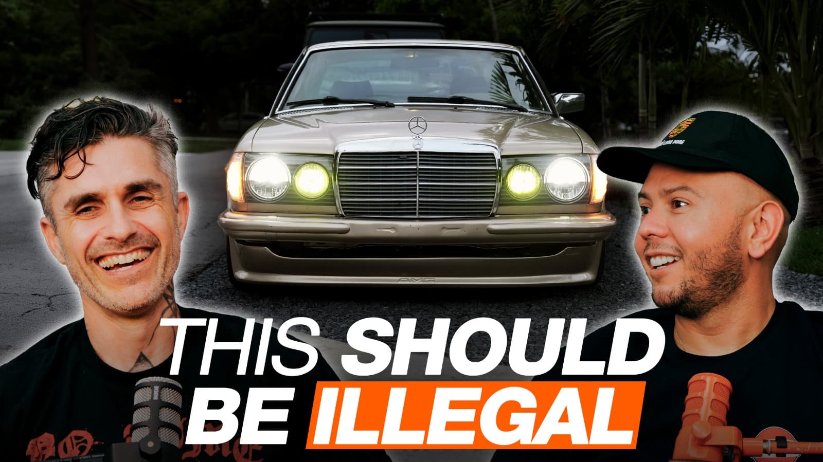 He Put a TESLA in a Classic Mercedes…